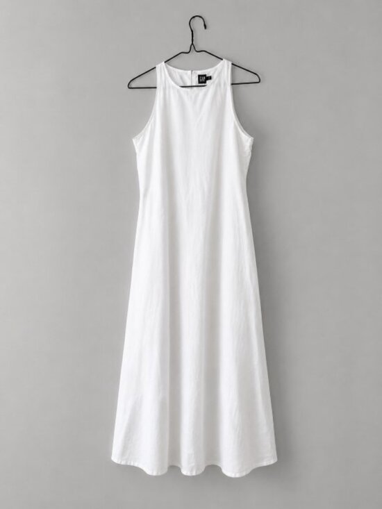 GAP Dresses & Skirts - GAP Linen Dress Size US 4 White Excellent used condition